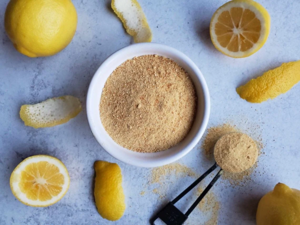 Lemon Peel Powder – Natural Skin Brightening & Exfoliating Agent
