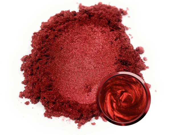 Red Mica | Cosmetic Grade | Shimmer Pigment for Soap, Lotion & Makeup