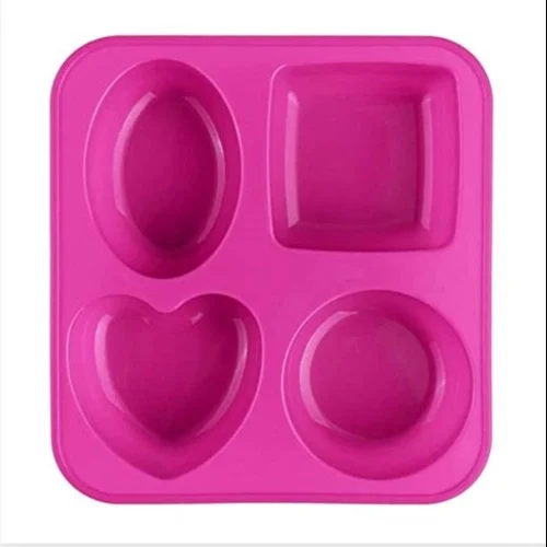 4 in 1, 4 Cavity Design Mold Heavy – 125g Candle, Soap & Resin Making