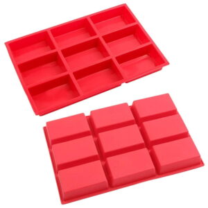Rectangle 9 Cavity 125g Mold Heavy – Candle, Soap & Resin Making