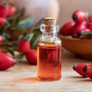Premium Rosehip Carrier Oil used for DIY skincare and haircare