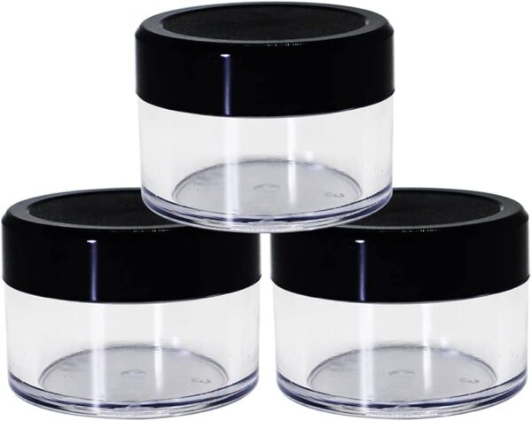 Transparent Acrylic Jar Transparent Acrylic Jar for cosmetic cream and gel packaging