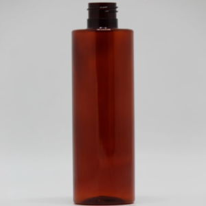 Amber PET Bottle for cosmetic and skincare liquid packaging