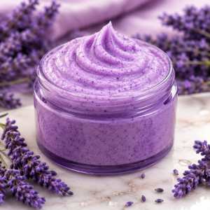 Lavender Body Scrub Cream